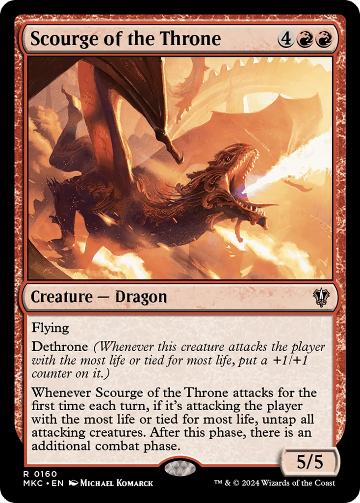 Scourge of the Throne · Murders at Karlov Manor Commander