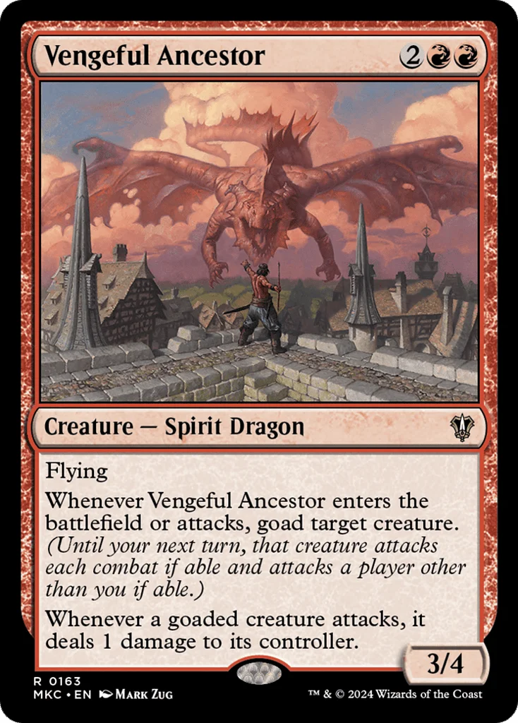 Vengeful Ancestor · Murders at Karlov Manor Commander