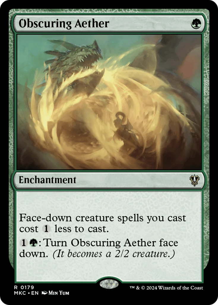 Obscuring Aether · Murders at Karlov Manor Commander