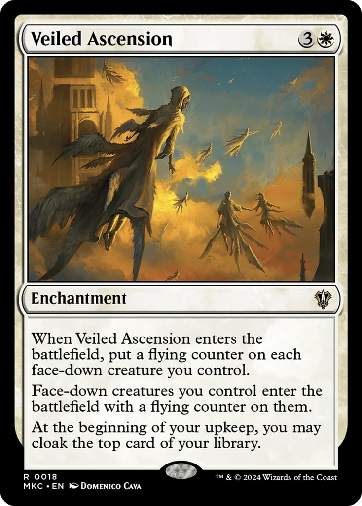 Veiled Ascension · Murders at Karlov Manor Commander