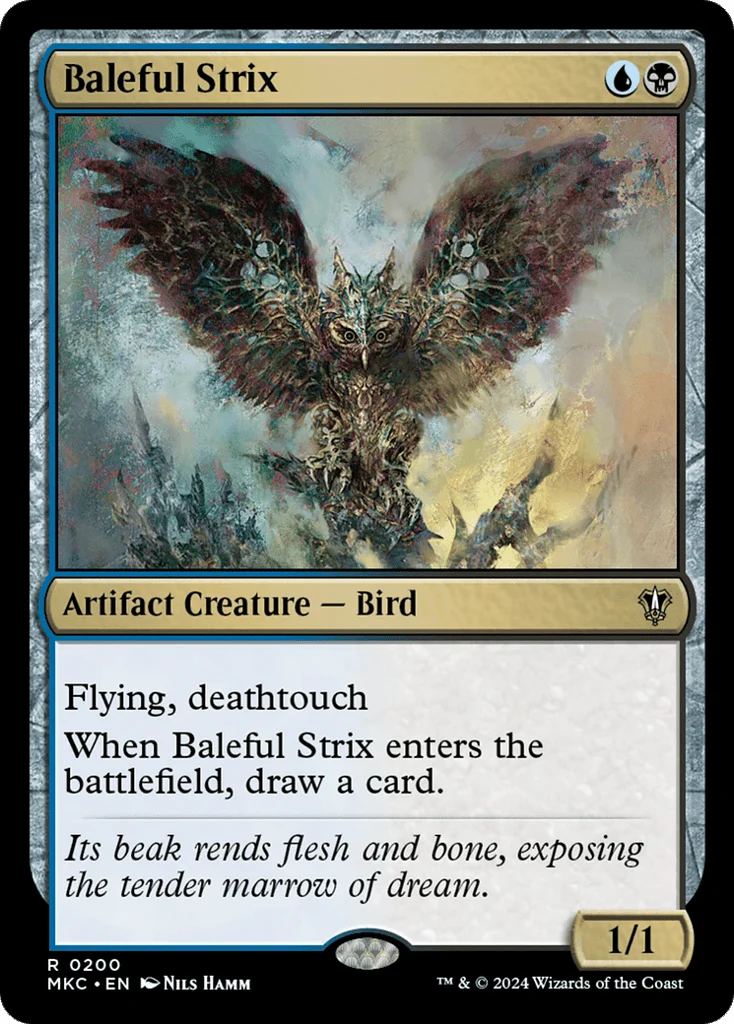 Baleful Strix · Murders at Karlov Manor Commander