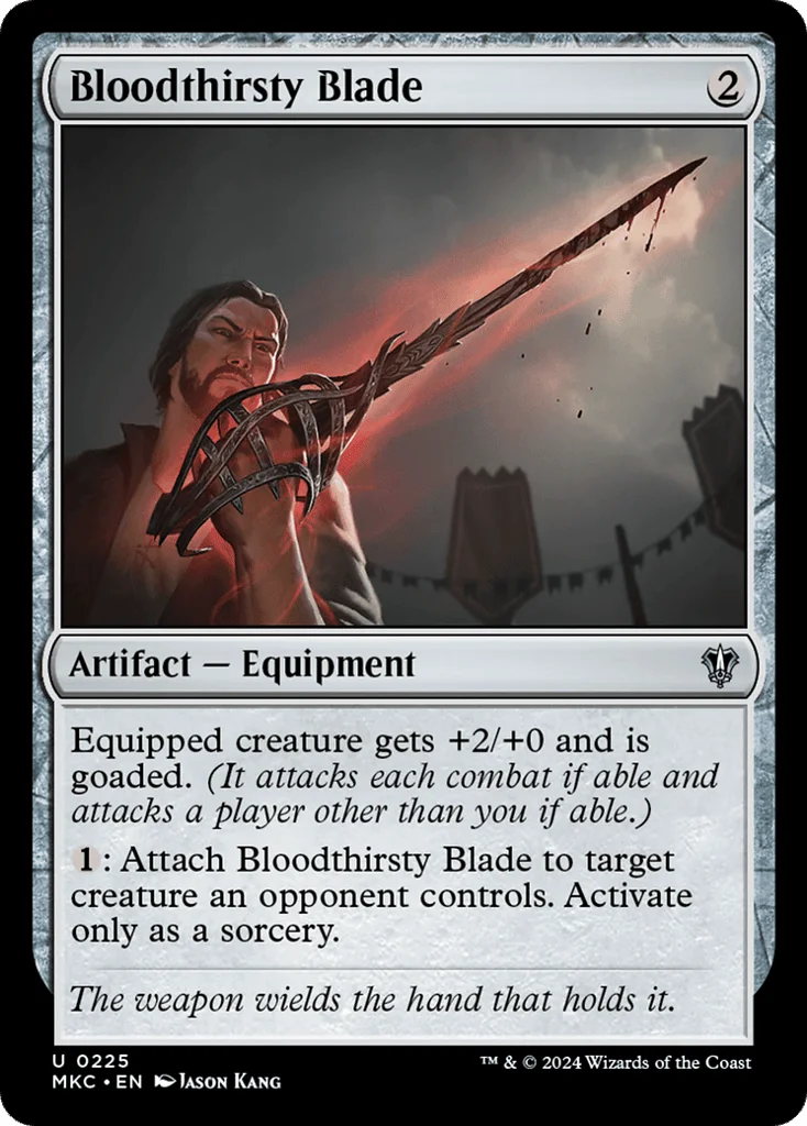 Bloodthirsty Blade · Murders at Karlov Manor Commander