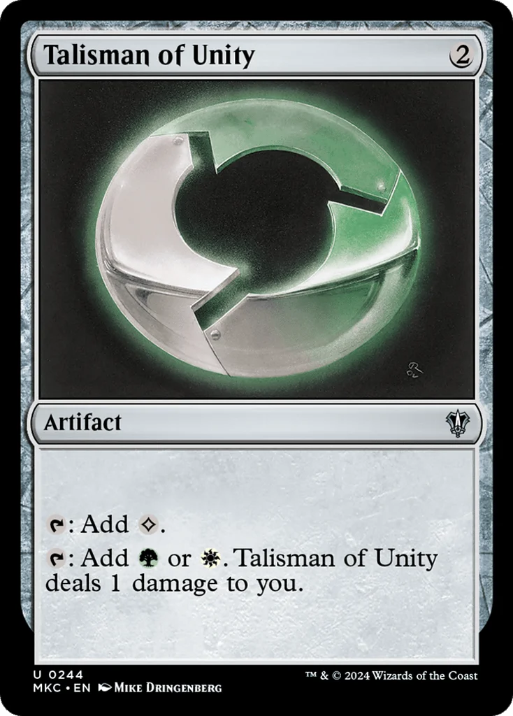 Talisman of Unity · Murders at Karlov Manor Commander