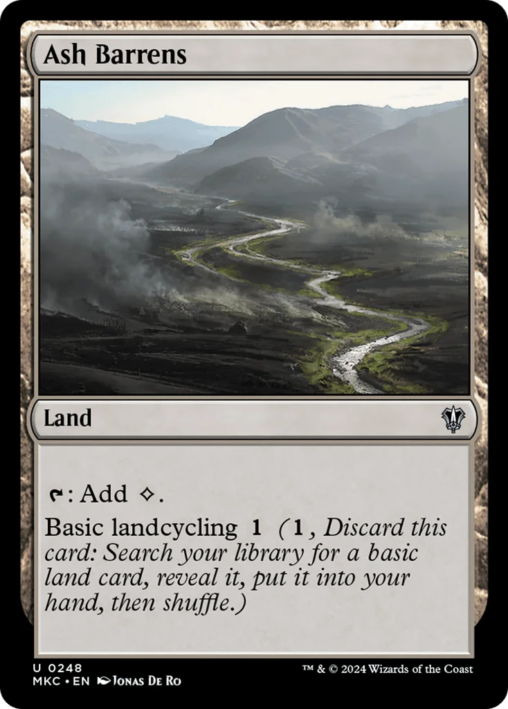 Ash Barrens · Murders at Karlov Manor Commander