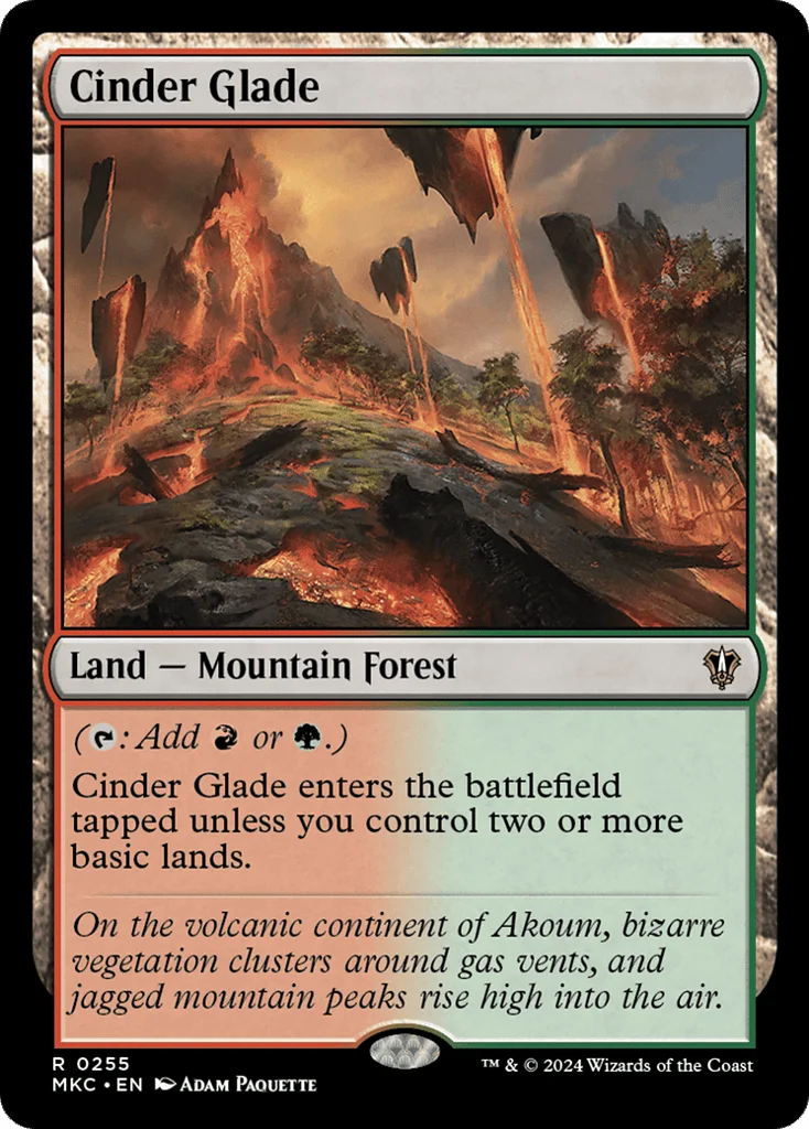 Cinder Glade · Murders at Karlov Manor Commander