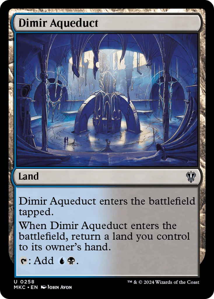 Dimir Aqueduct · Murders at Karlov Manor Commander