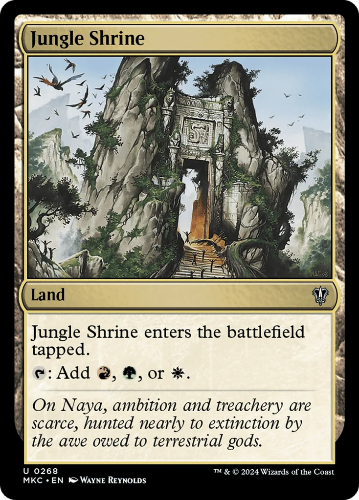 Jungle Shrine · Murders at Karlov Manor Commander