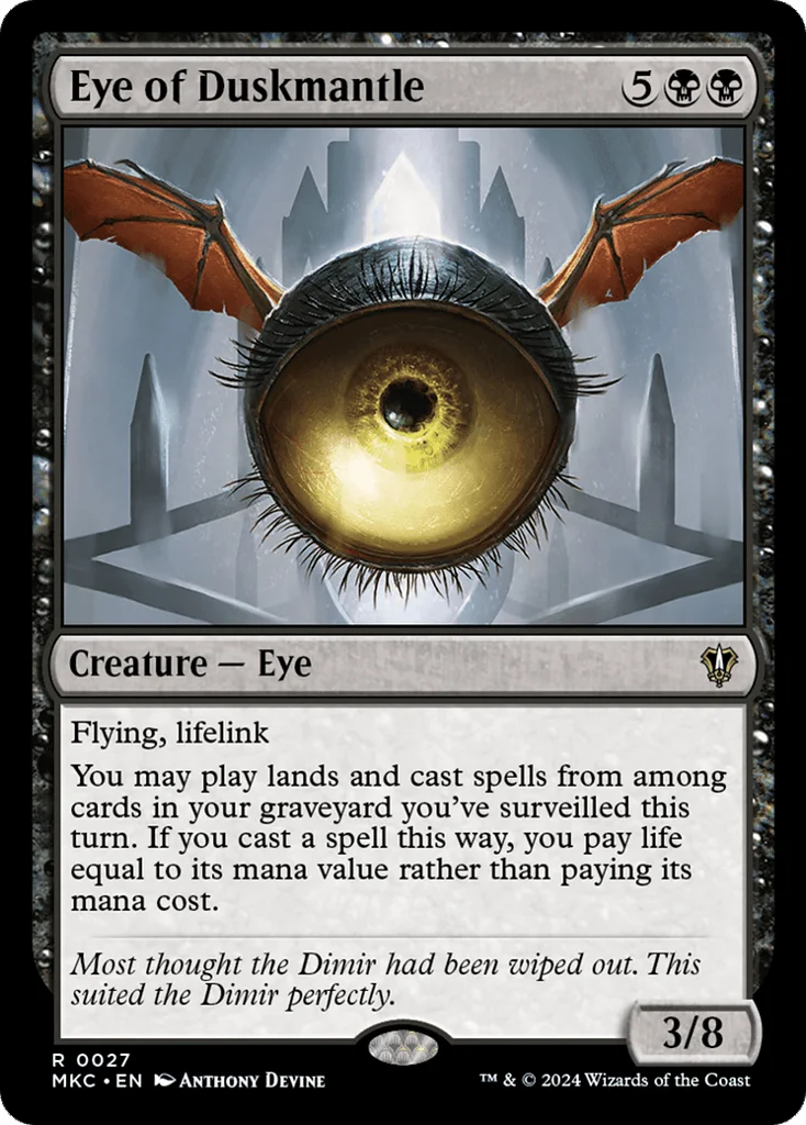 Eye of Duskmantle · Murders at Karlov Manor Commander
