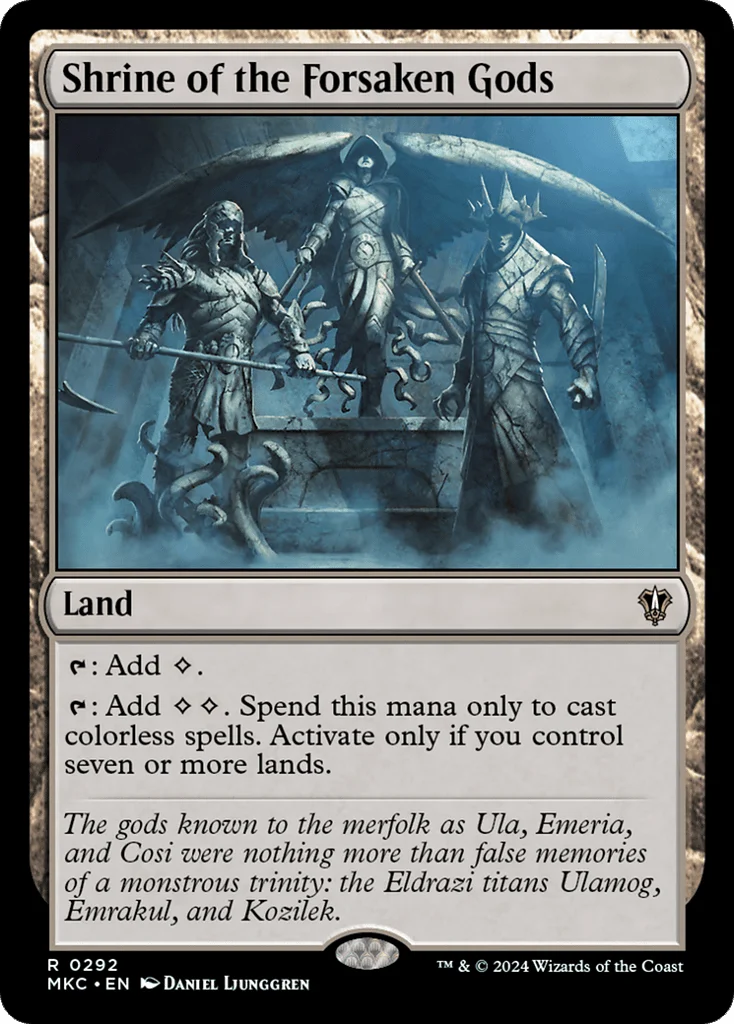 Shrine of the Forsaken Gods · Murders at Karlov Manor Commander