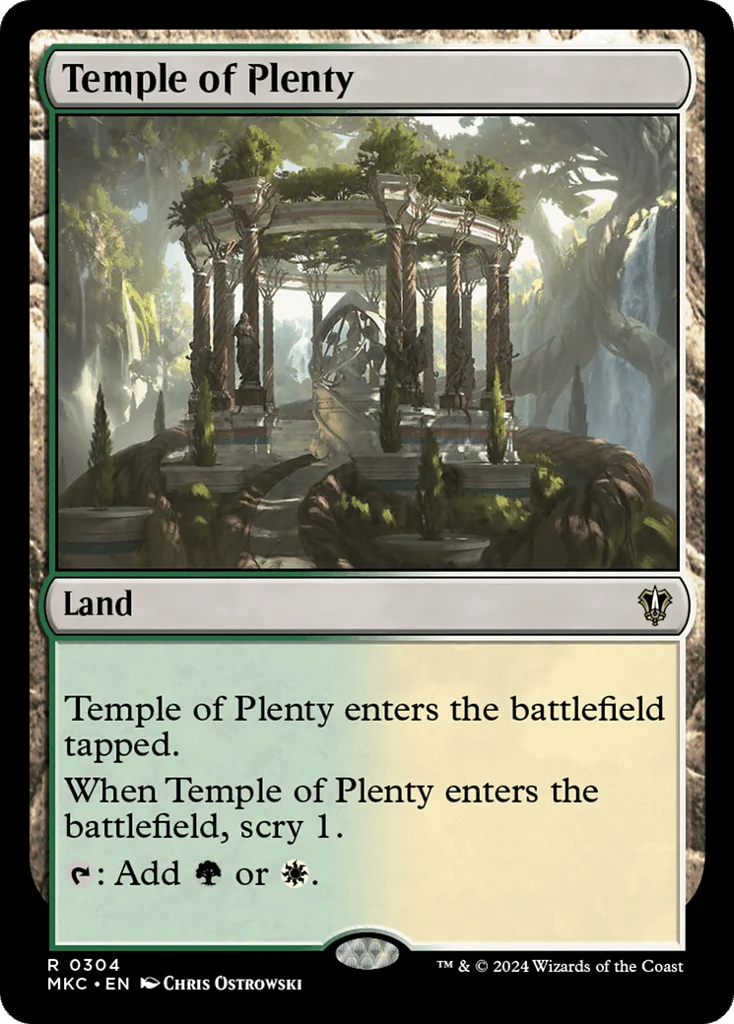 Temple of Plenty · Murders at Karlov Manor Commander