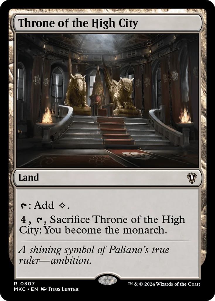 Throne of the High City · Murders at Karlov Manor Commander