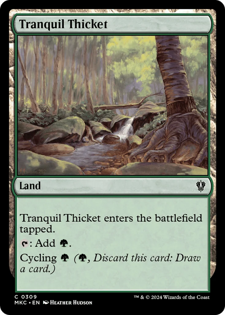 Tranquil Thicket · Murders at Karlov Manor Commander