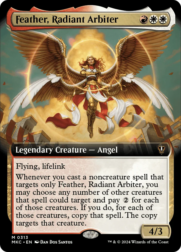 Feather, Radiant Arbiter · Murders at Karlov Manor Commander