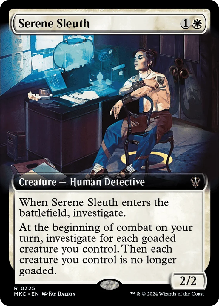 Serene Sleuth · Murders at Karlov Manor Commander
