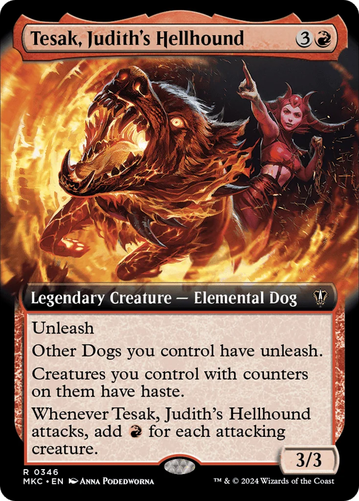 Tesak, Judith's Hellhound · Murders at Karlov Manor Commander
