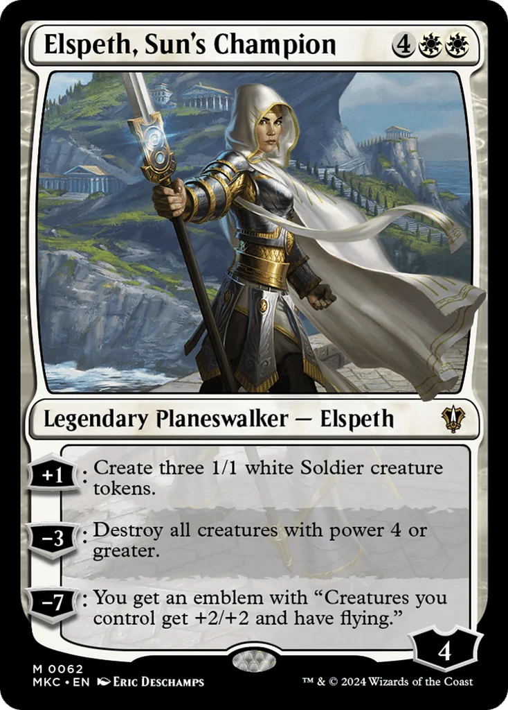 Elspeth, Sun's Champion · Murders at Karlov Manor Commander