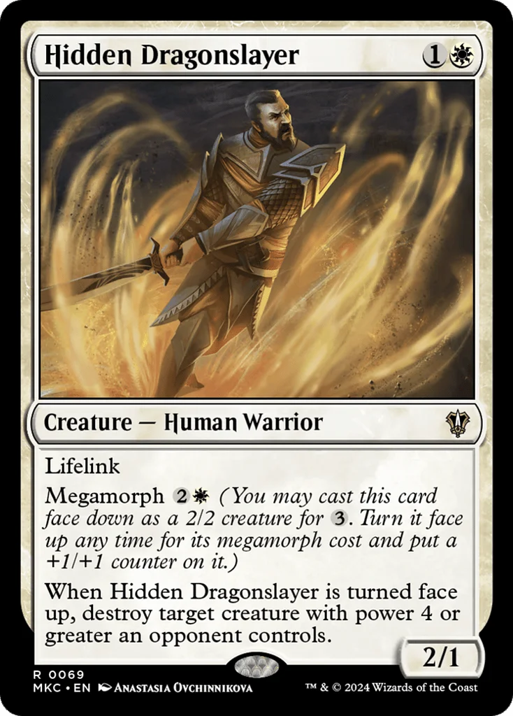Hidden Dragonslayer · Murders at Karlov Manor Commander