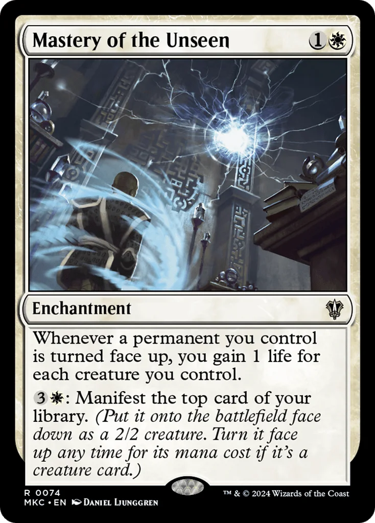Mastery of the Unseen · Murders at Karlov Manor Commander