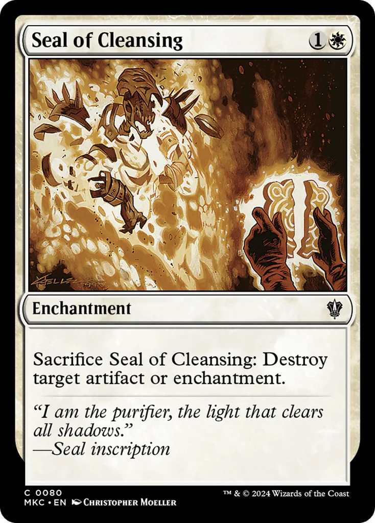 Seal of Cleansing · Murders at Karlov Manor Commander