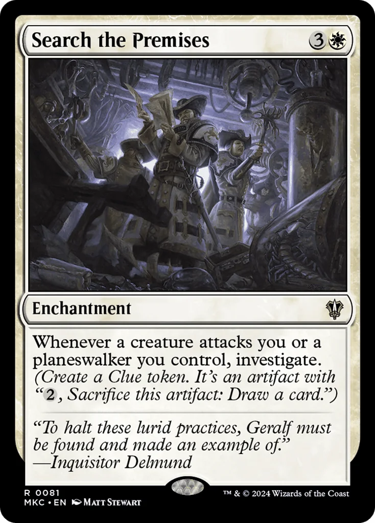Search the Premises · Murders at Karlov Manor Commander