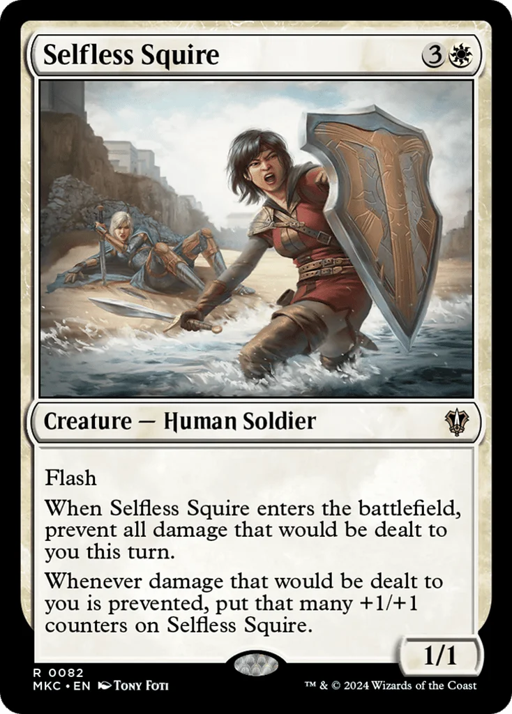 Selfless Squire · Murders at Karlov Manor Commander