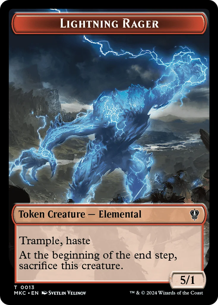 Lightning Rager · Murders at Karlov Manor Commander