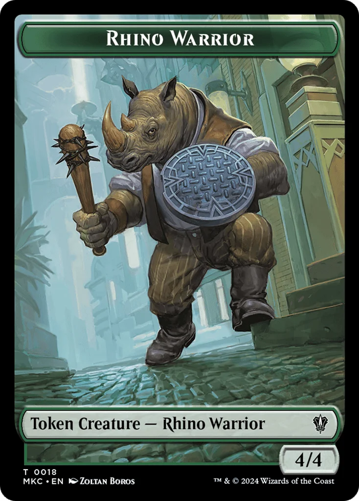 Rhino Warrior · Murders at Karlov Manor Commander