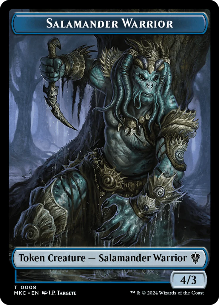 Salamander Warrior · Murders at Karlov Manor Commander