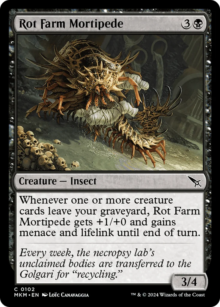 Rot Farm Mortipede · Murders at Karlov Manor