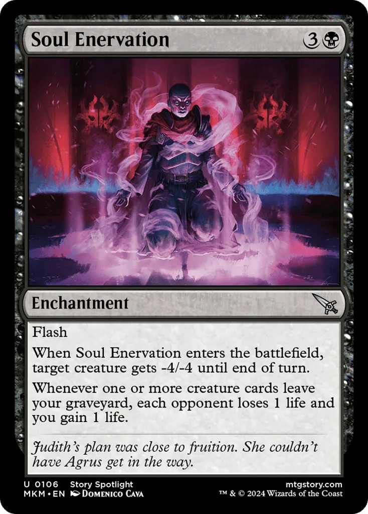 Soul Enervation · Murders at Karlov Manor