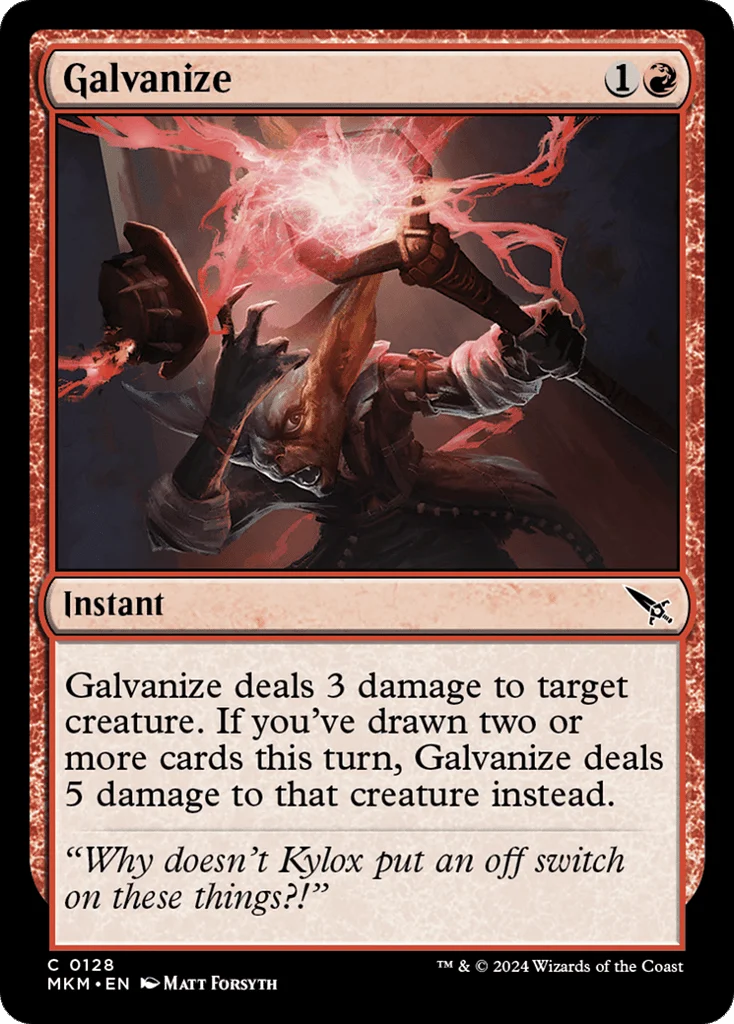 Galvanize · Murders at Karlov Manor