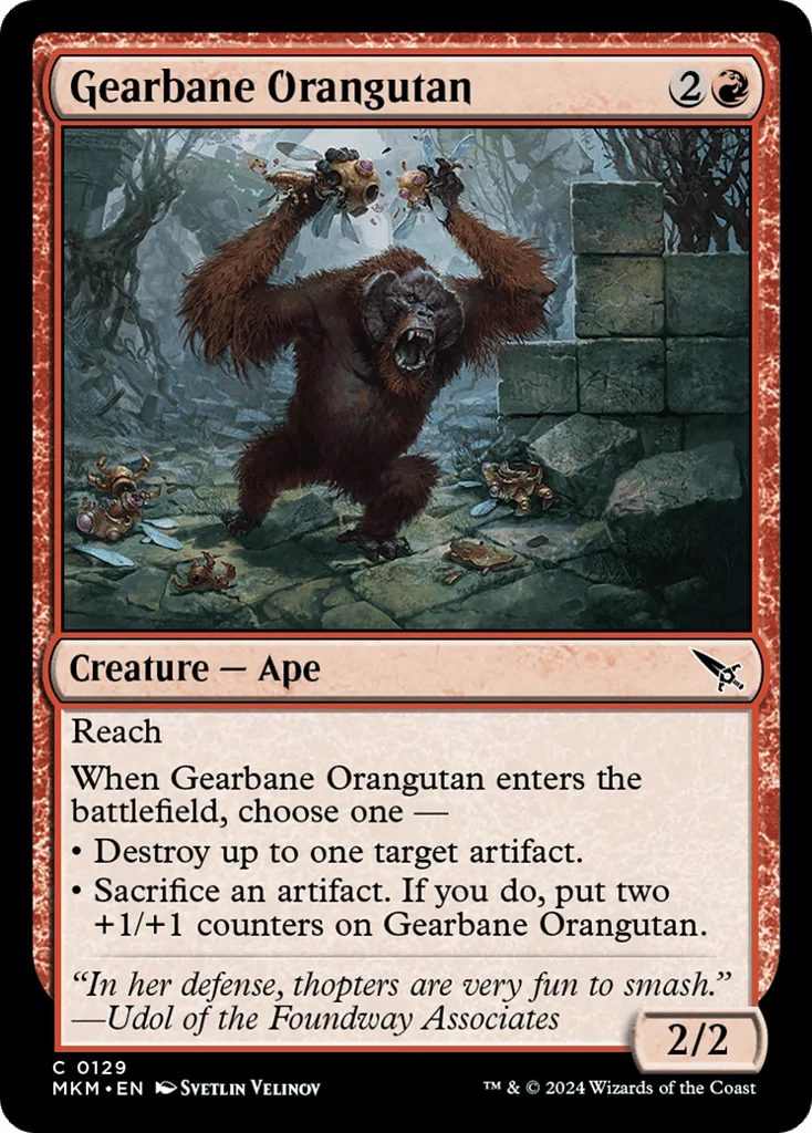 Gearbane Orangutan · Murders at Karlov Manor