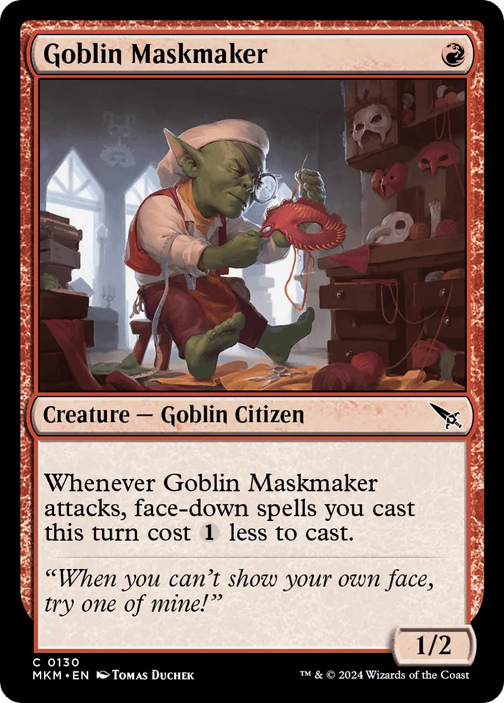 Goblin Maskmaker · Murders at Karlov Manor