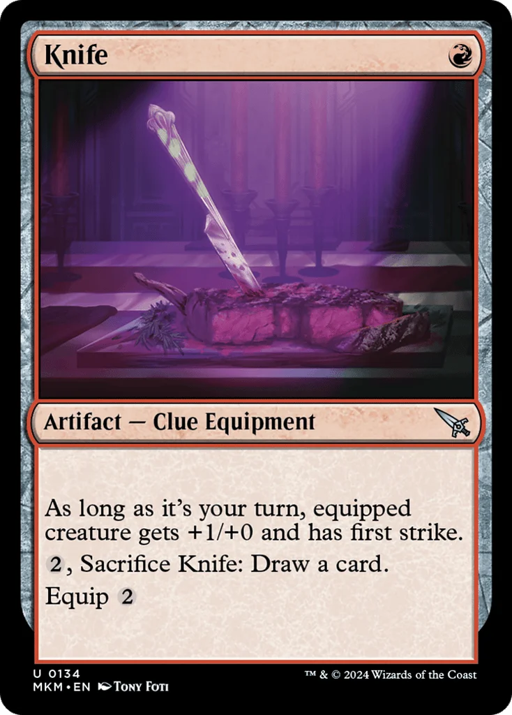 Knife · Murders at Karlov Manor