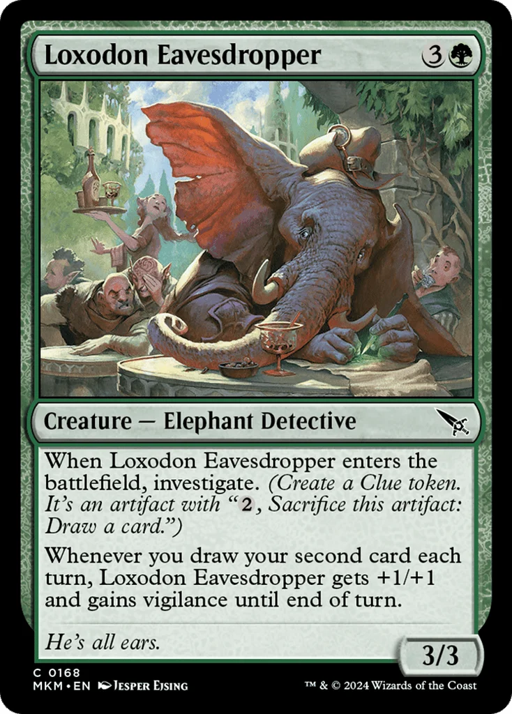 Loxodon Eavesdropper · Murders at Karlov Manor