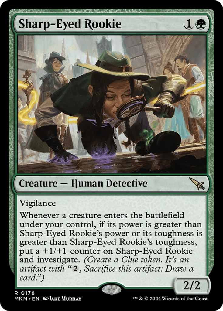Sharp-Eyed Rookie · Murders at Karlov Manor