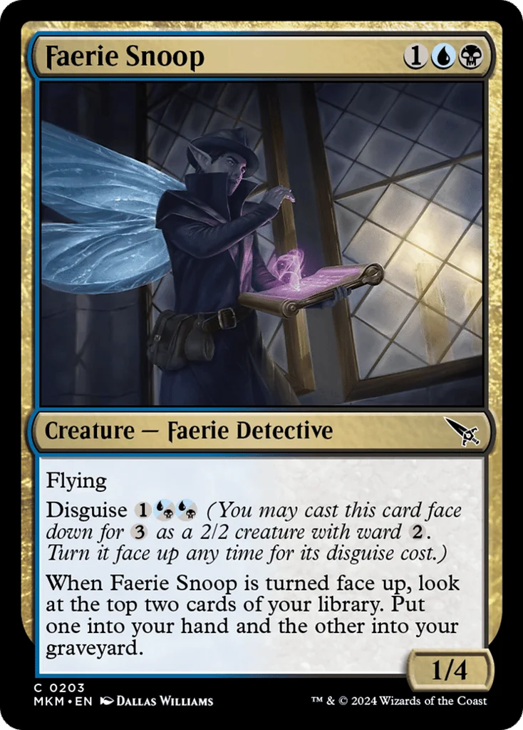 Faerie Snoop · Murders at Karlov Manor