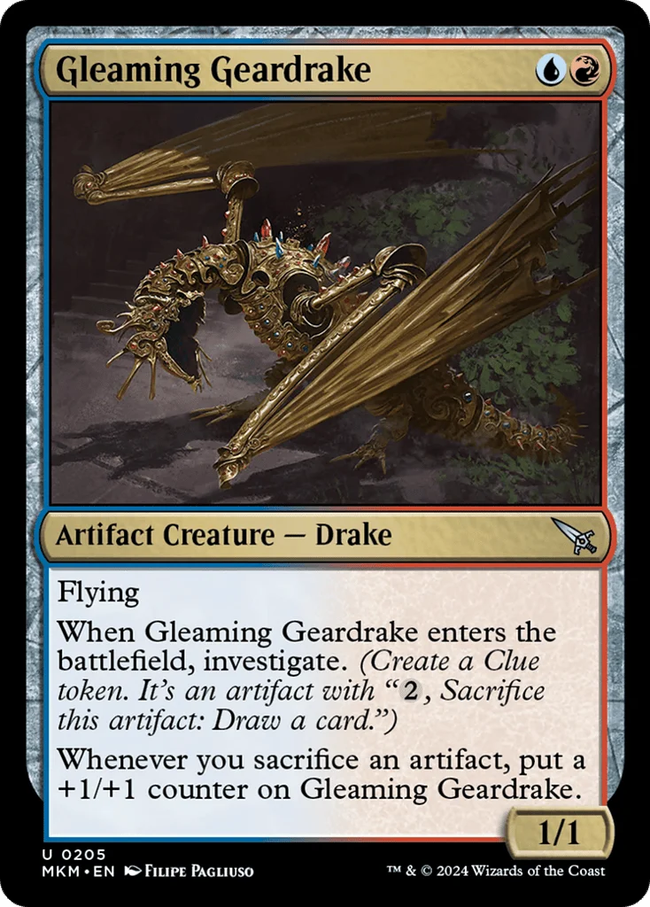 Gleaming Geardrake · Murders at Karlov Manor