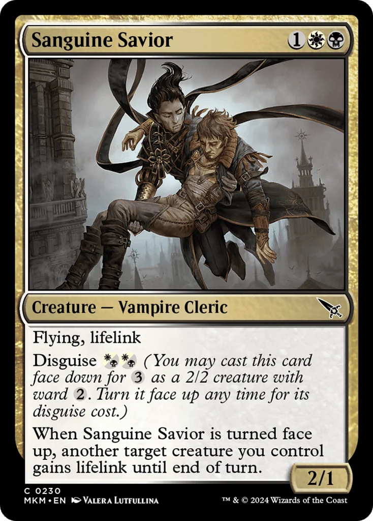 Sanguine Savior · Murders at Karlov Manor
