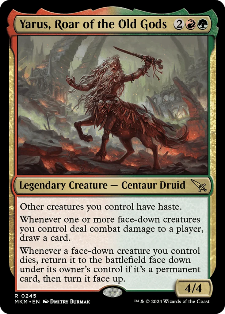 Yarus, Roar of the Old Gods · Murders at Karlov Manor