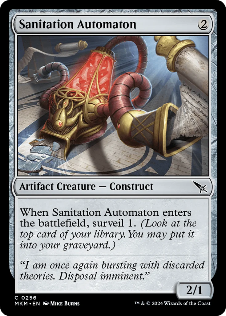 Sanitation Automaton · Murders at Karlov Manor