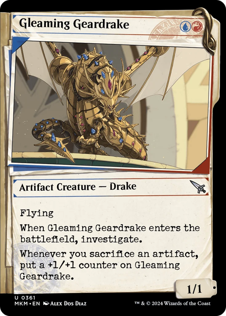 Gleaming Geardrake · Murders at Karlov Manor