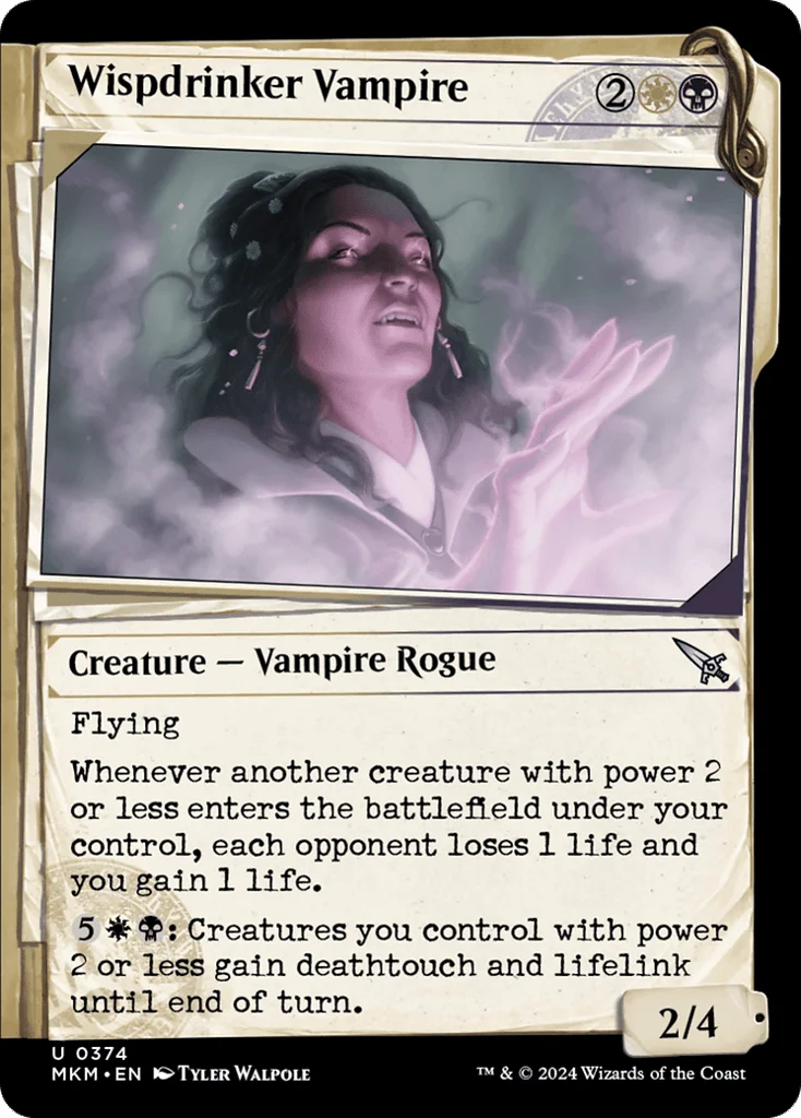 Wispdrinker Vampire · Murders at Karlov Manor