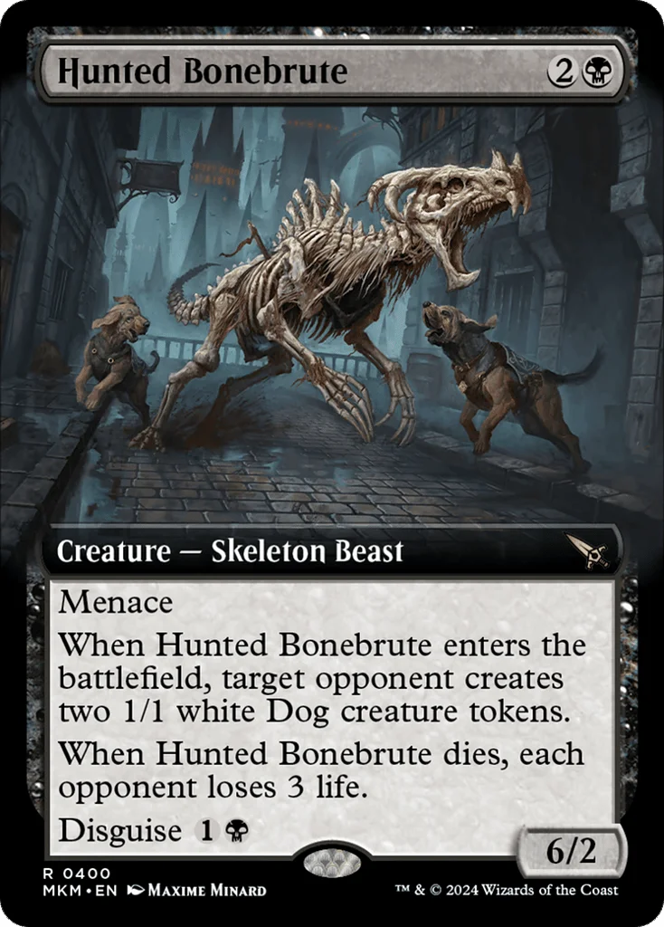 Hunted Bonebrute · Murders at Karlov Manor