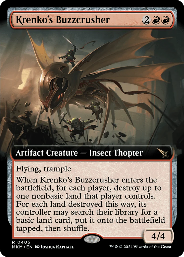 Krenko's Buzzcrusher · Murders at Karlov Manor