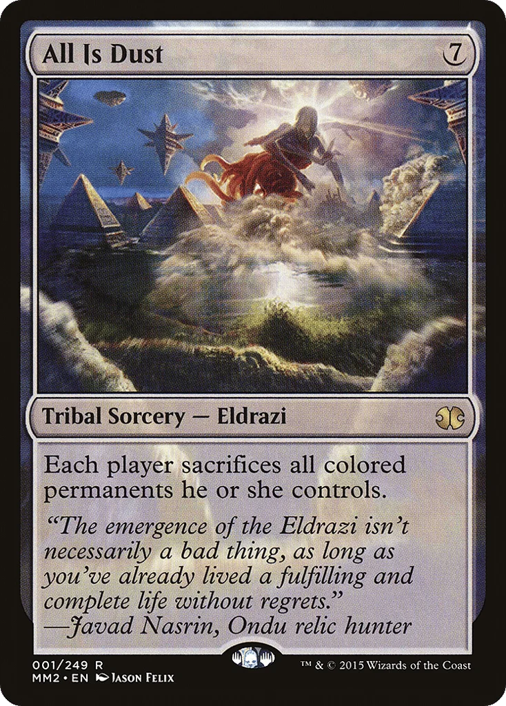 All Is Dust · Modern Masters 2015