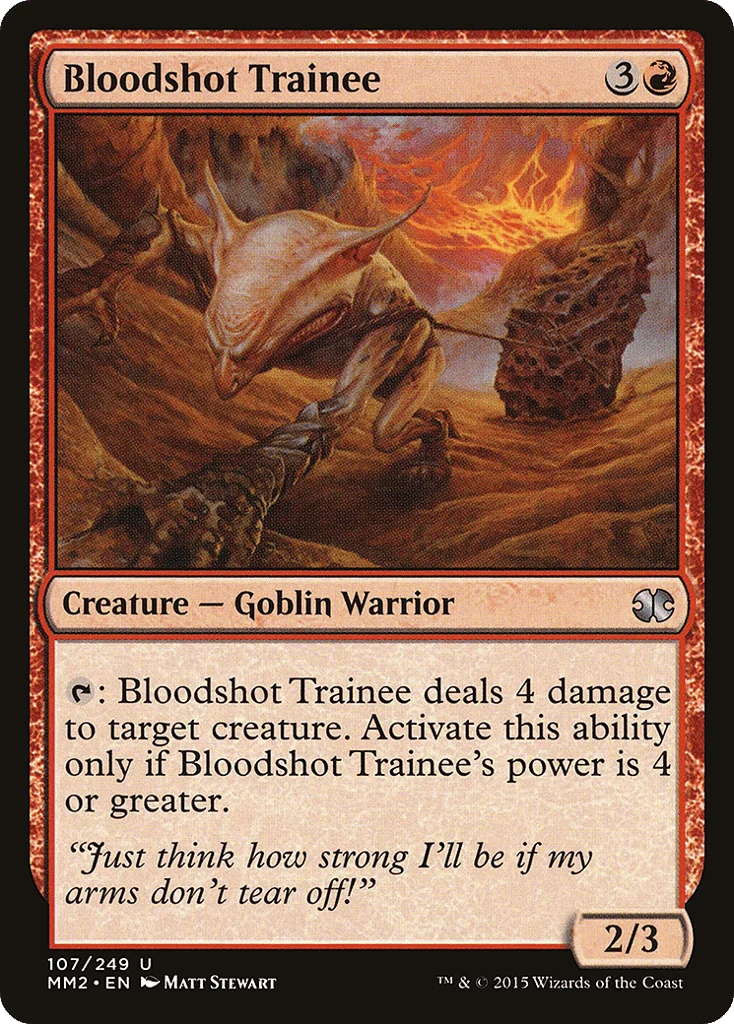 Bloodshot Trainee · Modern Masters 2015