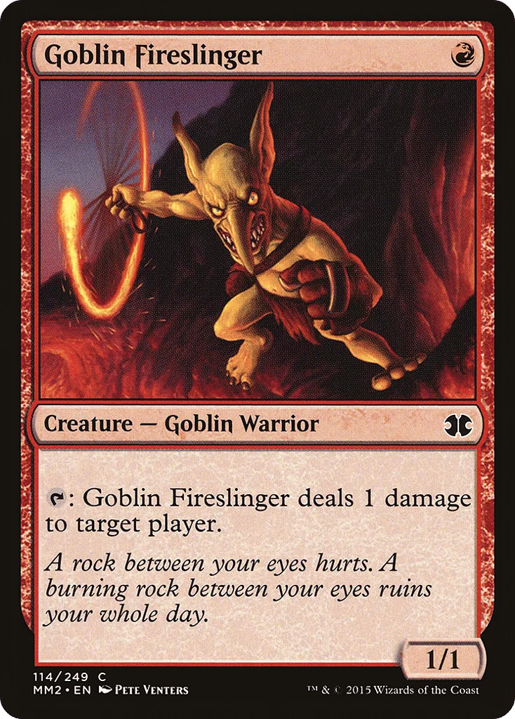 Goblin Fireslinger · Modern Masters 2015