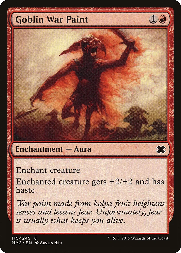 Goblin War Paint · Modern Masters 2015