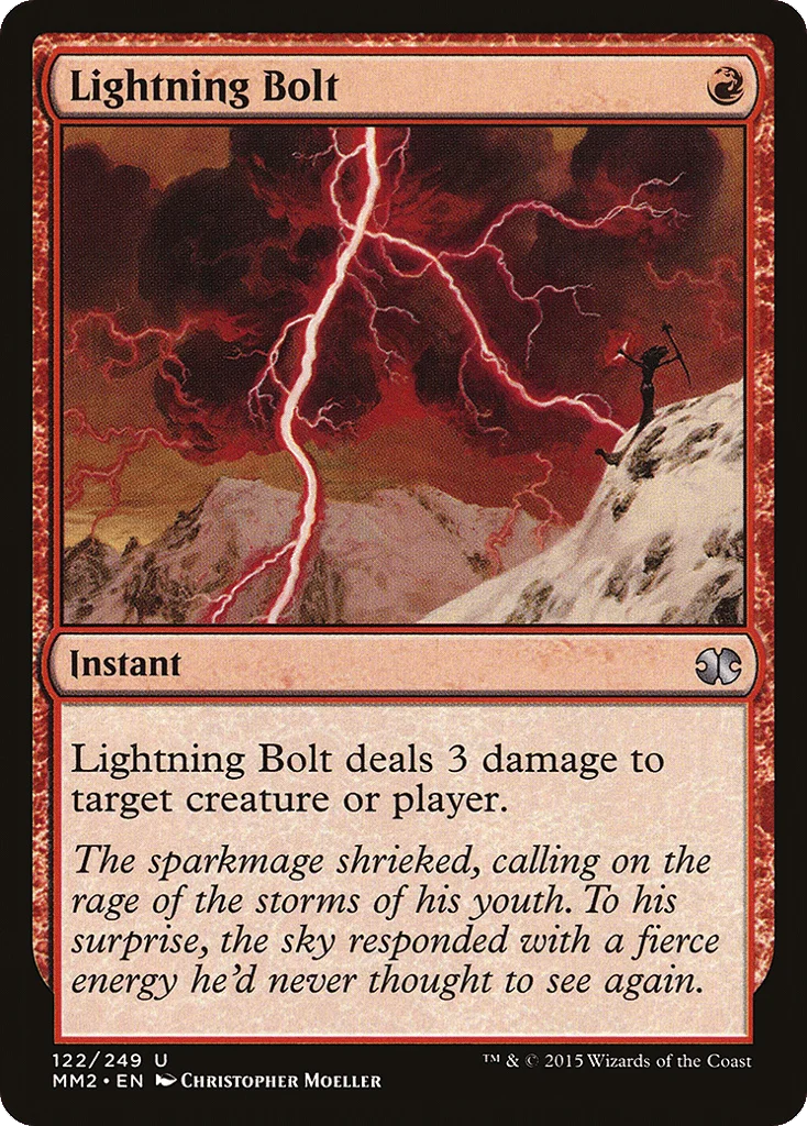 Lightning Bolt · Modern Masters 2015